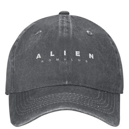 Men Women Alien Romulus Baseball Caps Vintage Distressed Cotton Dad Hat