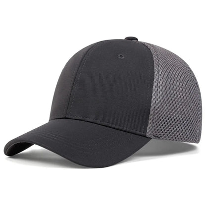 High Quality Casual Baseball Net Caps Rear Sealing Breathable