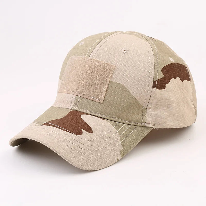 Men Camouflage Baseball Cap Camo Hat Camouflage Outdoor Sports Cap Camo Tactical Cap