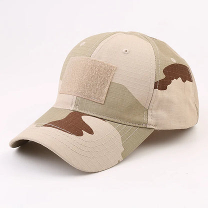 Men Camouflage Baseball Cap Camo Hat Camouflage Outdoor Sports Cap Camo Tactical Cap