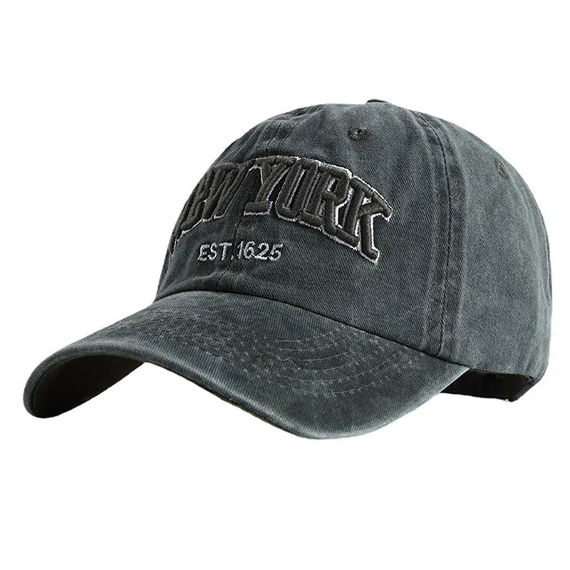 New Women's New York Embroidered Baseball Cap Male Female Snapback