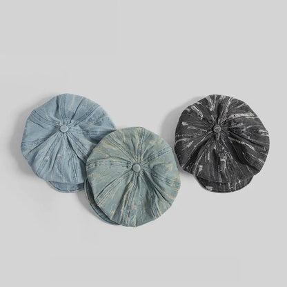Korean Style Women's Denim Beret