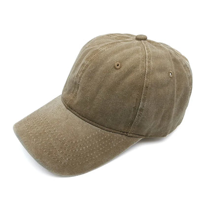 Vintage Women's Dad Hat Sports Hats Men Washed Denim Trucker Cap