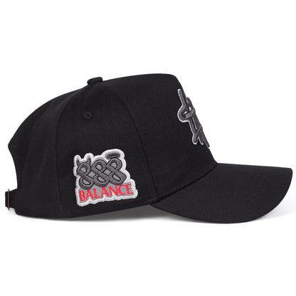 Unisex HA Letter Embroidery Baseball Caps Spring Autumn