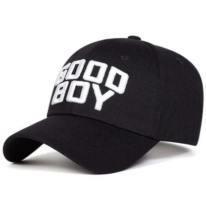Unisex Good Boy Embroidery Baseball Caps Spring Autumn