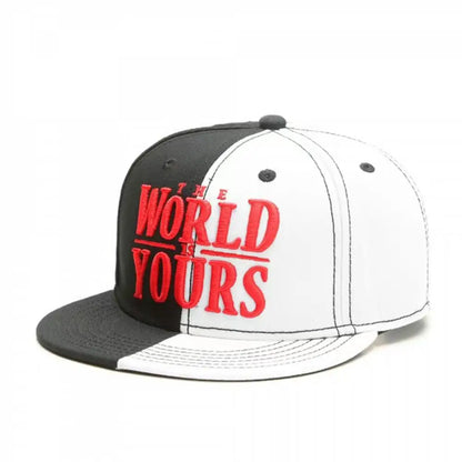 Fashion Hip Hop Hat Iron Tag Leather Checkered Pattern Adjustable Outdoor Adult Casual Sports Hat Baseball Cap