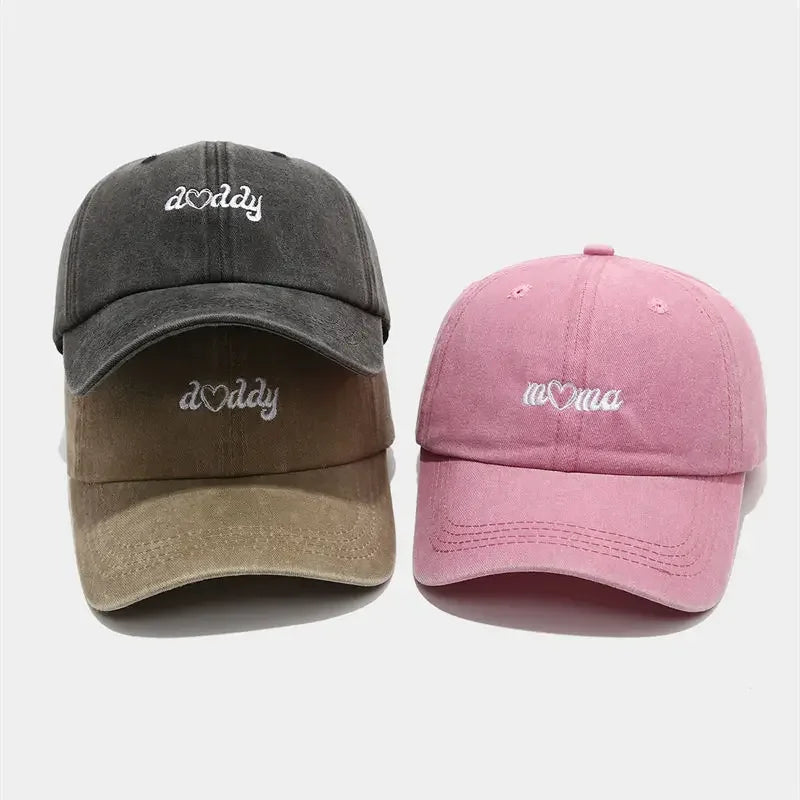 Cotton Letter Embroidery Casquette Baseball Cap