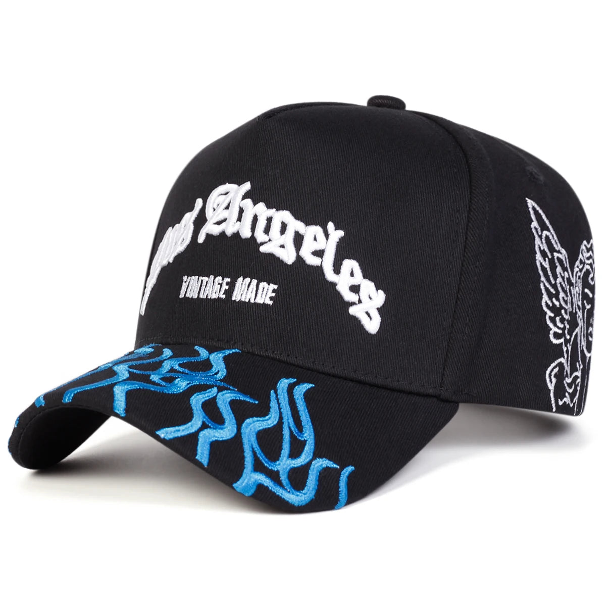 Unisex Los Angeles Flames Embroidery Baseball Caps Spring Autumn