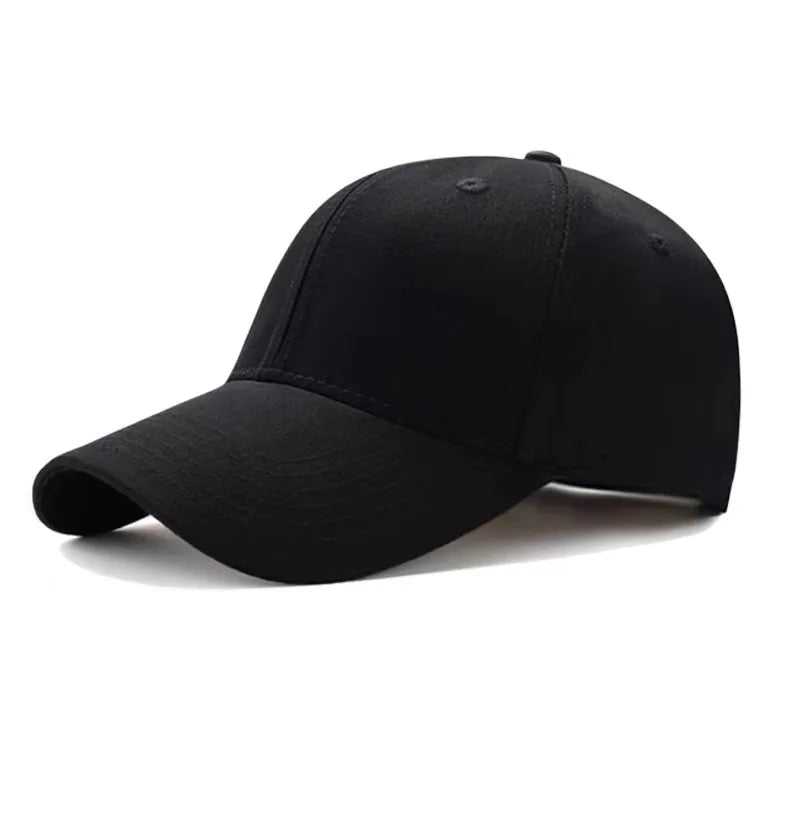 Summer Baseball Cap Pure Cotton Solid Color Cap Fashion Driver Hat Sunshade Four Seasons Hat