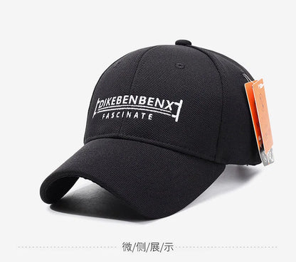 New Embroidered Baseball Cap Sunshade Sunscreen Fashion Trend Casual Travel In All Seasons