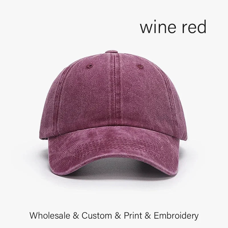 Men And Women DIY Design Letter Embroidery Hat