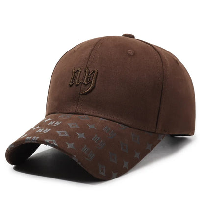New Embroidered Letter Sports Baseball Hat Men Women