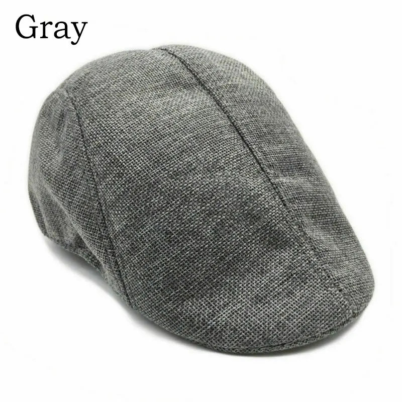 New Autumn Beret Caps Men Women Adjustable Newsboy Hats