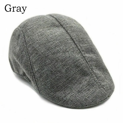 New Autumn Beret Caps Men Women Adjustable Newsboy Hats