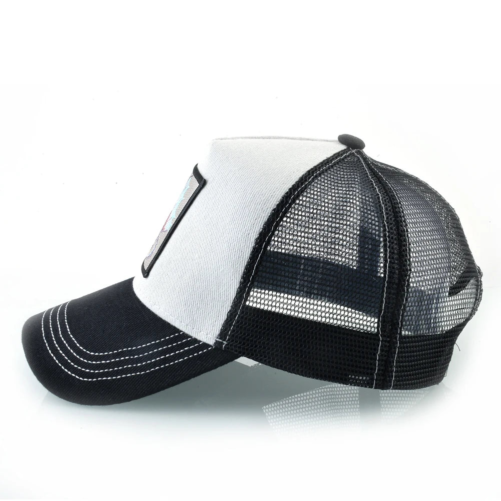Embroidery Dragon Baseball Cap Men Outdoor