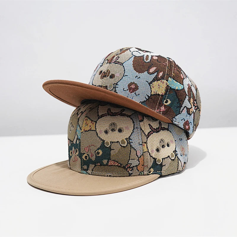 Kids Hip Hop Baseball Cap Boys Girls Sun Hat