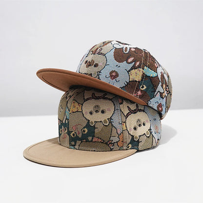 Kids Hip Hop Baseball Cap Boys Girls Sun Hat