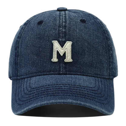 High Quality Korean Style Washed Denim Baseball Cap
