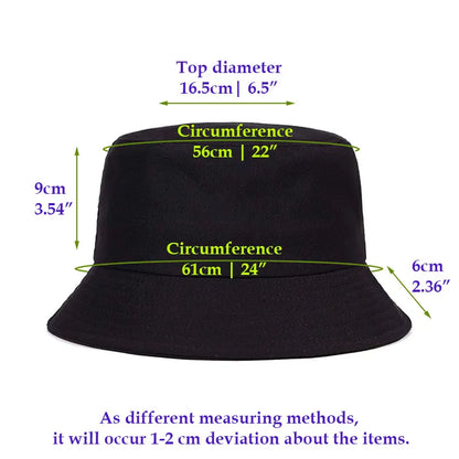 Adult Pastis Apero Bobs Man Reversible Bucket Hat Woman Outdoor Sports Fisherman Cap