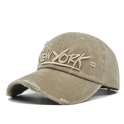 Y2K Style 3D Embroidery Baseball Cap Unisex Outdoor