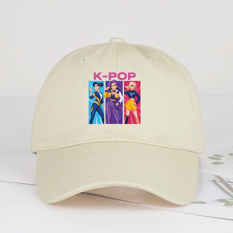 K-POP Girl Group Cartoon Baseball Cap Men Women