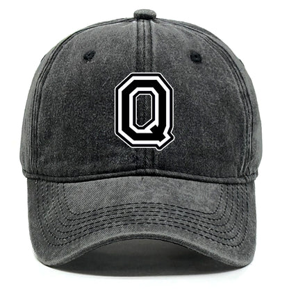 Popular Letters Print Baseball Caps Black Hat Gift Golf Dad Hat