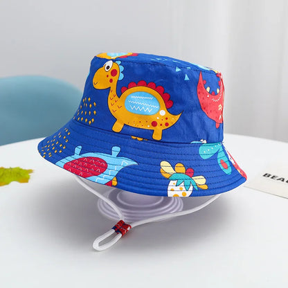 Children Panama Hat Spring Summer Baby Fisherman Hat For Boys Girls Bucket Hats