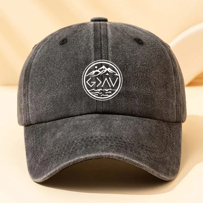 A Fashionable Letter Printed Baseball Cap, Versatile Outdoor