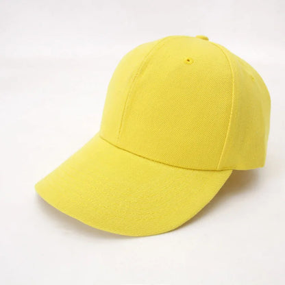 Fashion Retro Solid Color Men and Women Universal Baseball Cap