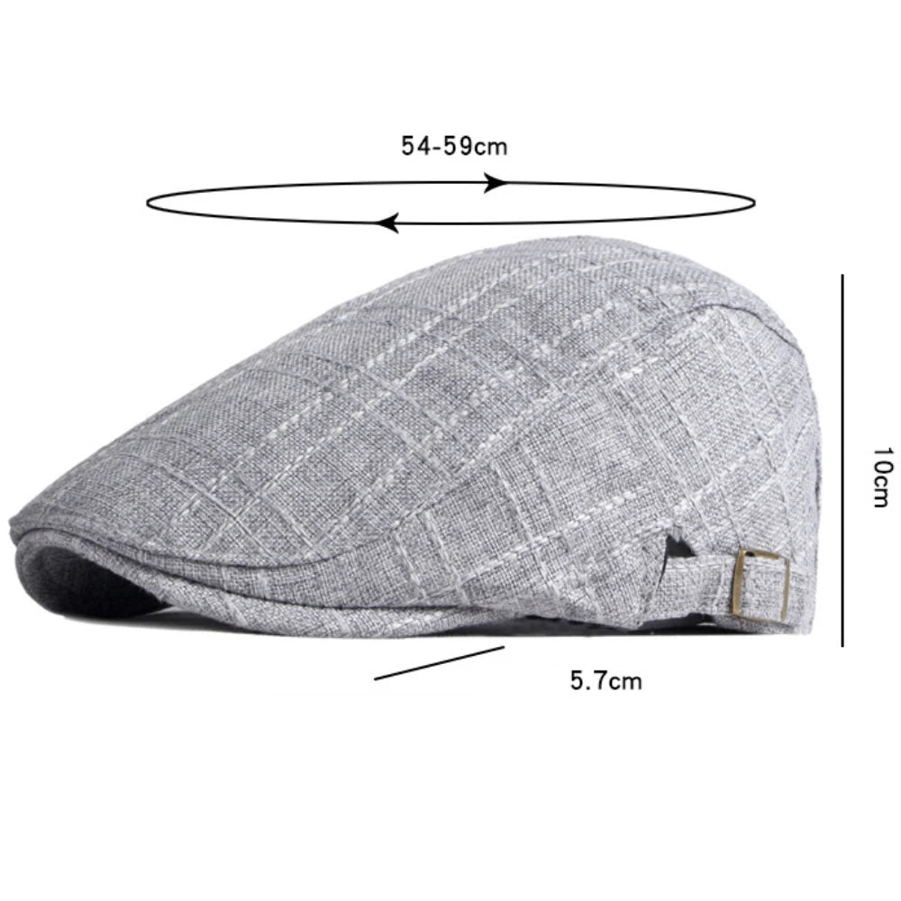 Men Berets Women Breathable Spring Summer Sun Hat