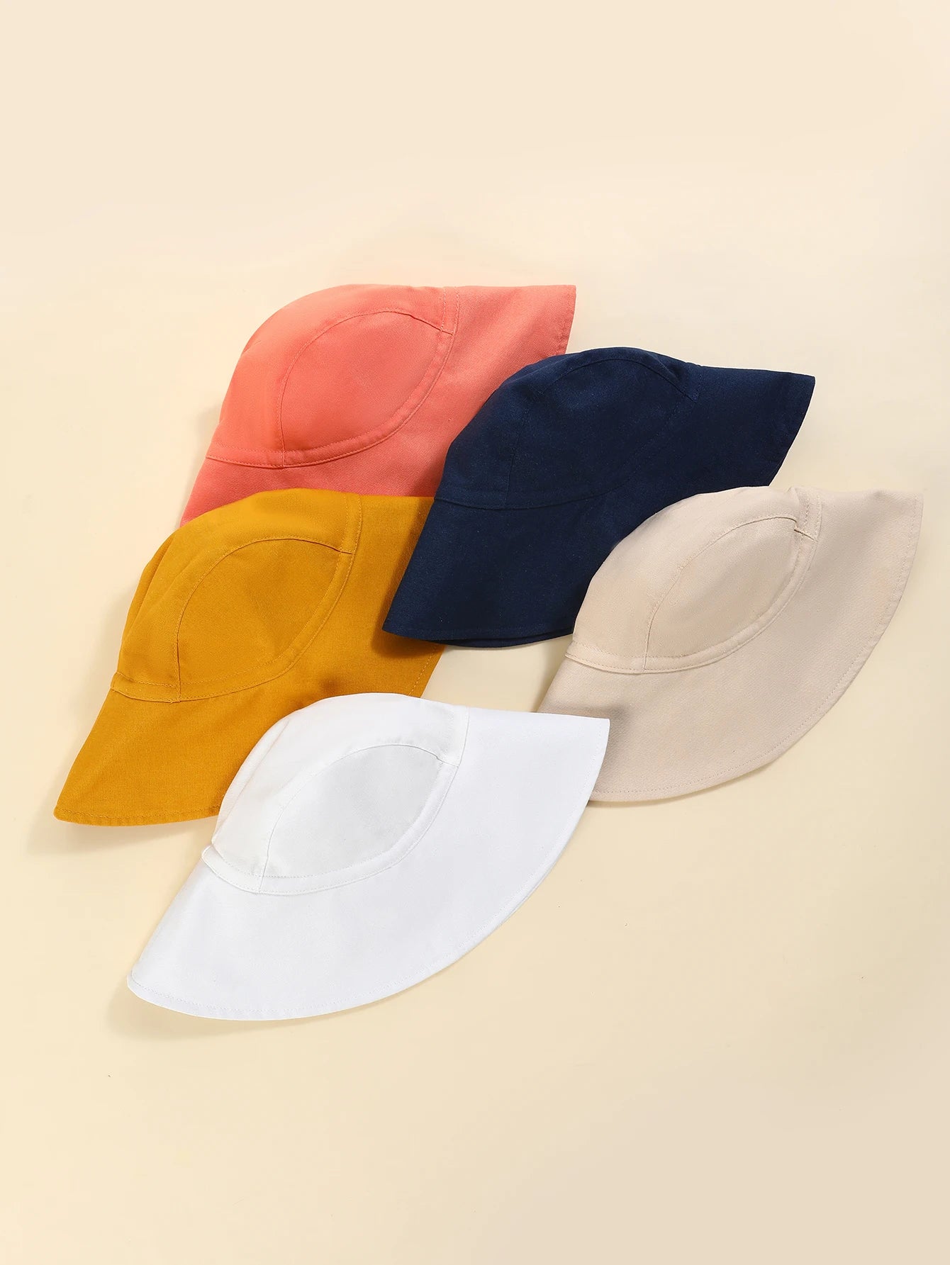 Spring/Summer Stripe Printing Kid Sun Hat