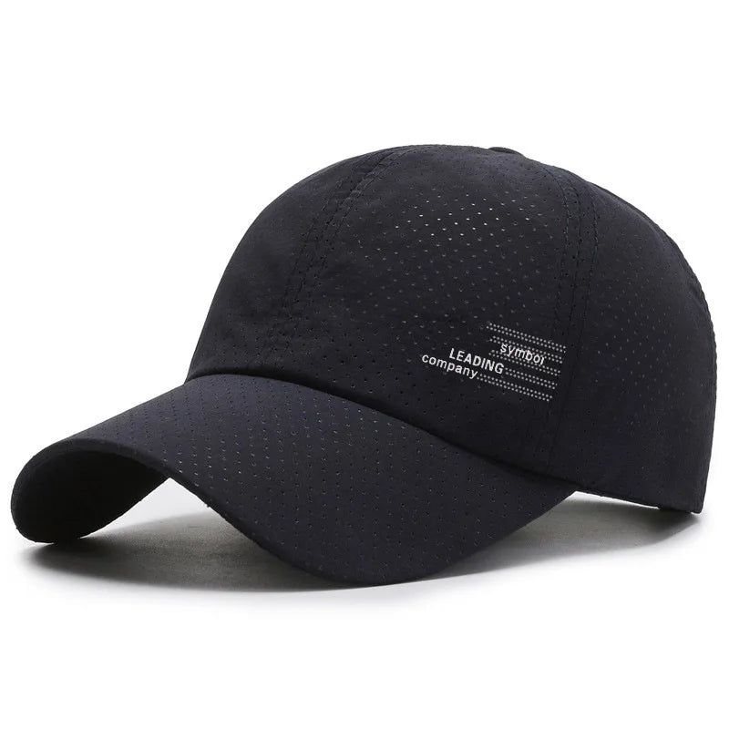 Quick Dry Mesh Baseball Cap For Men - Waterproof And Breathable