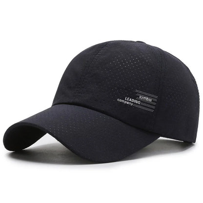 Quick Dry Mesh Baseball Cap For Men - Waterproof And Breathable