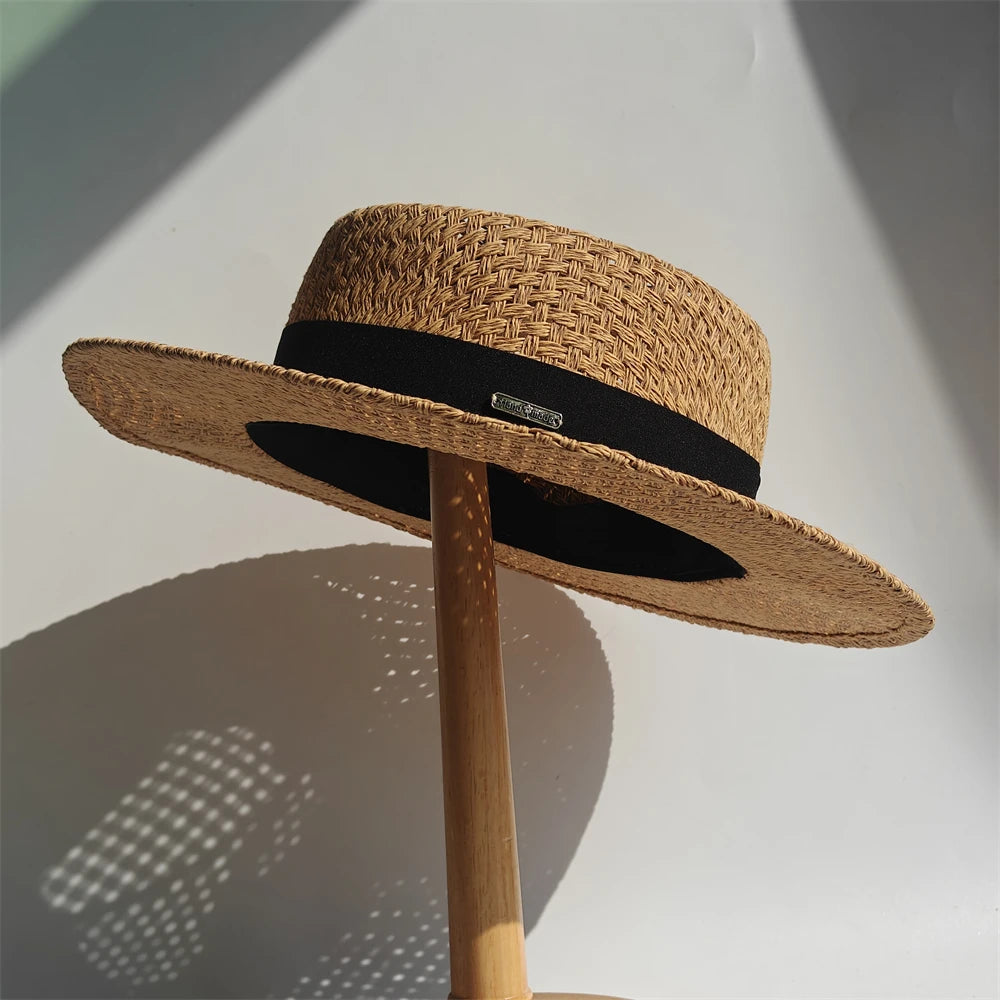 2026 Beach Sun Straw Hats For Women UV Sun Protection