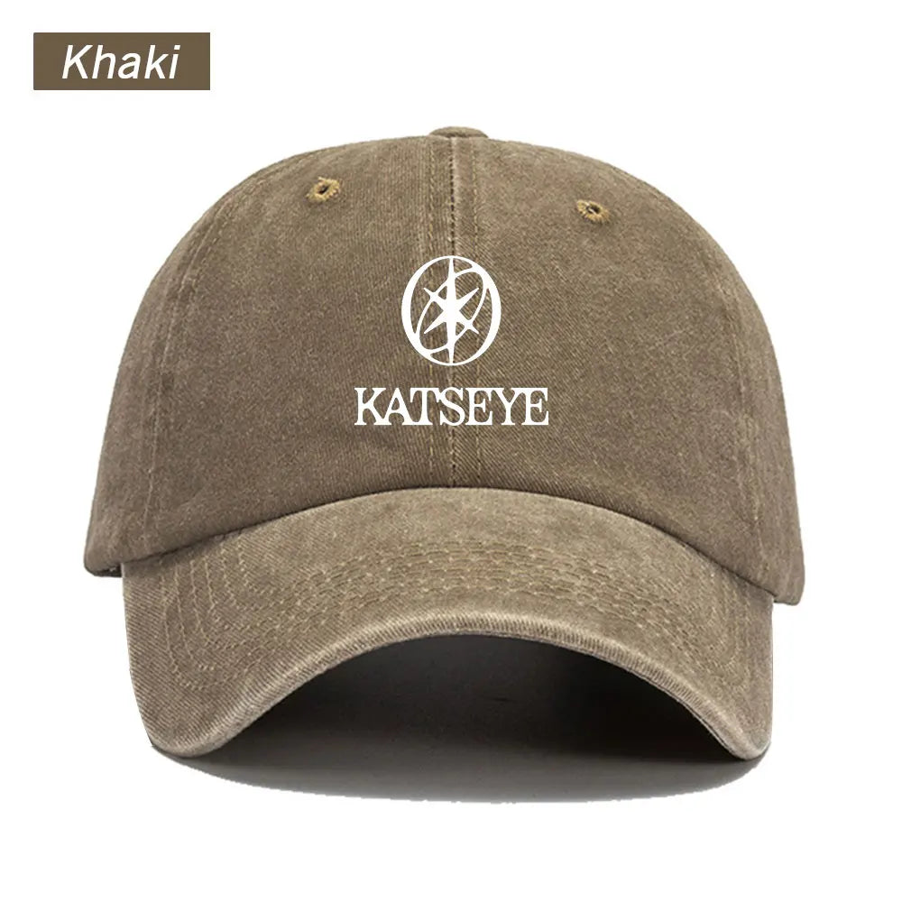 KATSEYE Baseball Cap Washed Printed Trucker Style Unisex Cotton Streetwear Korean Fashion Summer Sun Hat