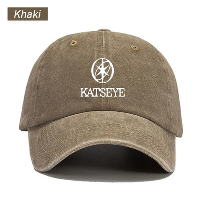 KATSEYE Baseball Cap Washed Printed Trucker Style Unisex Cotton Streetwear Korean Fashion Summer Sun Hat