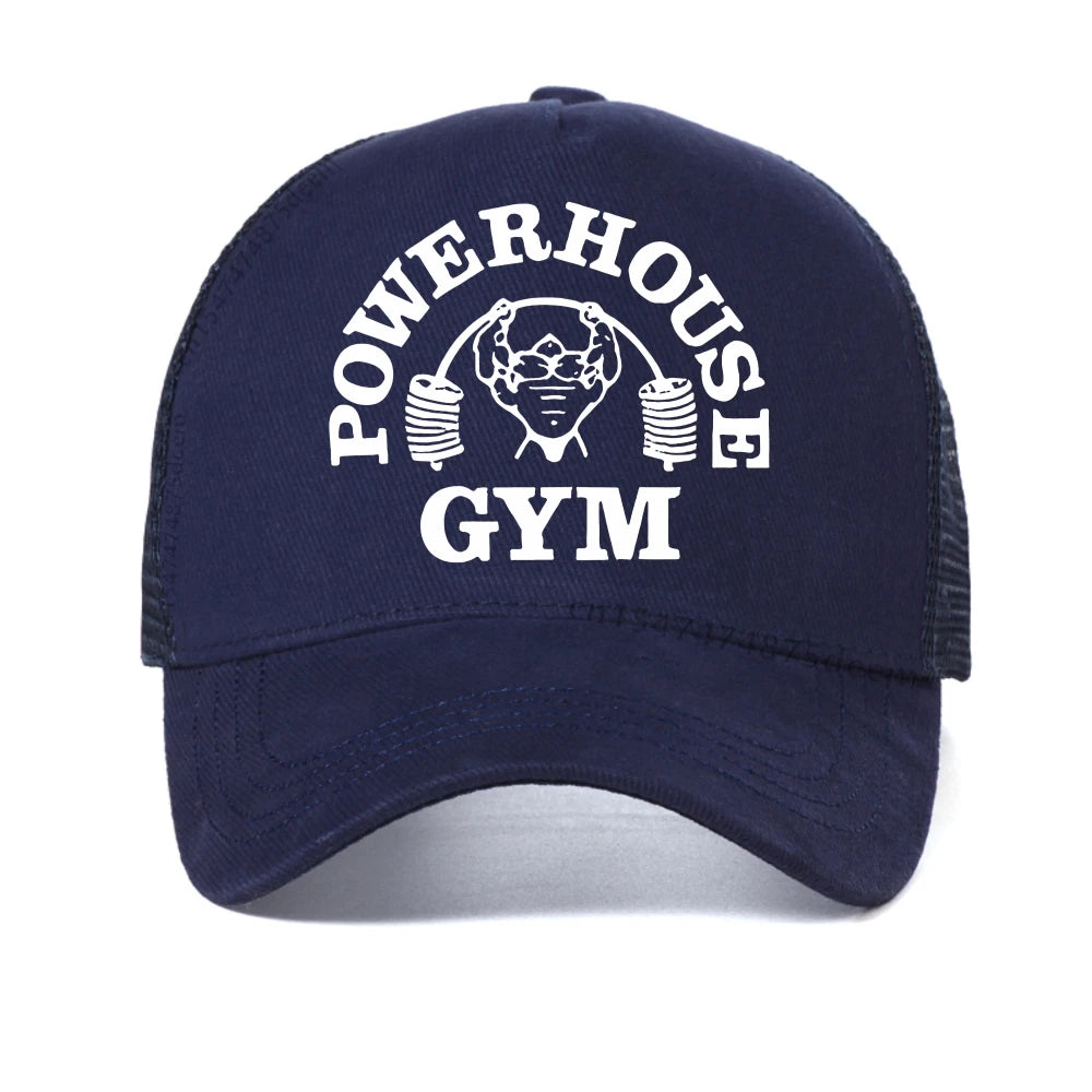 Powerhouse Gym Graphic Baseball Cap Men Women