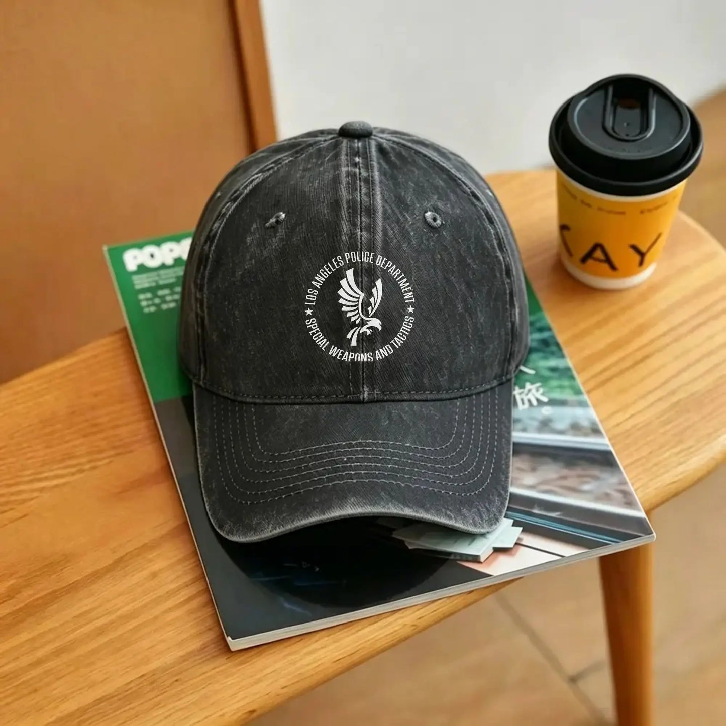 Baseball Cap Los Angeles Police Sưat Lapd Summer