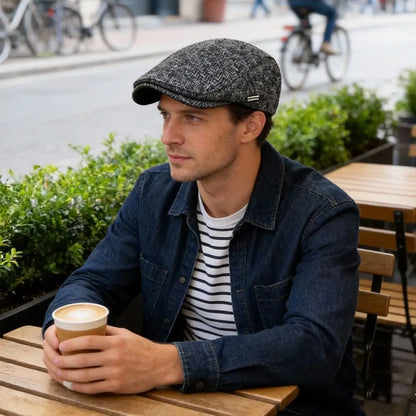 Fashion Winter Beret Hat Soft Casual Painter Hat Adjustable