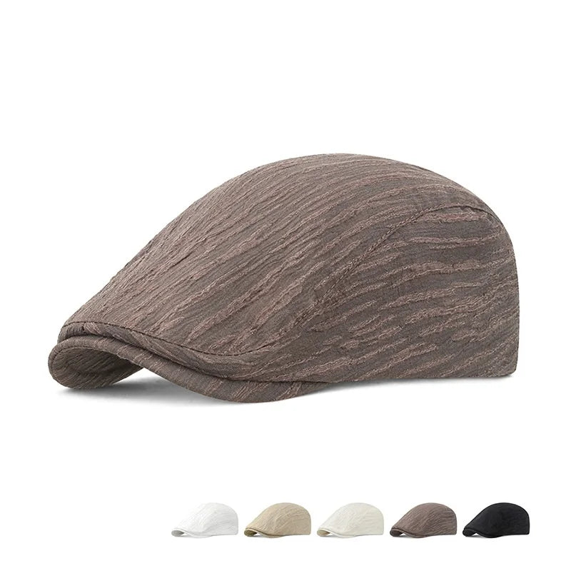 Men Retro Gatsby Driving Cabbie Cap Spring Summer Autumn