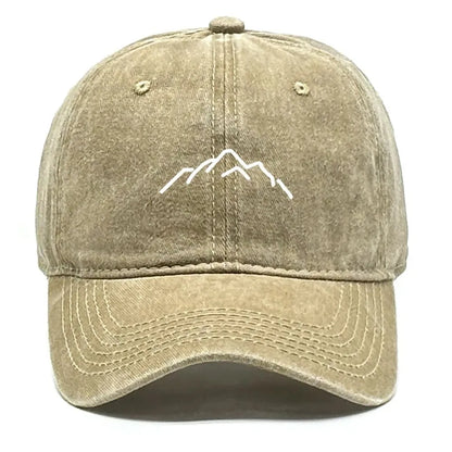 Mountaintop Print Baseball Caps