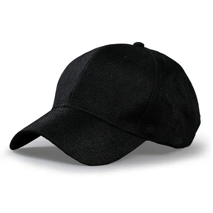 Summer Big Head 65cm Cotton Linen Baseball Caps