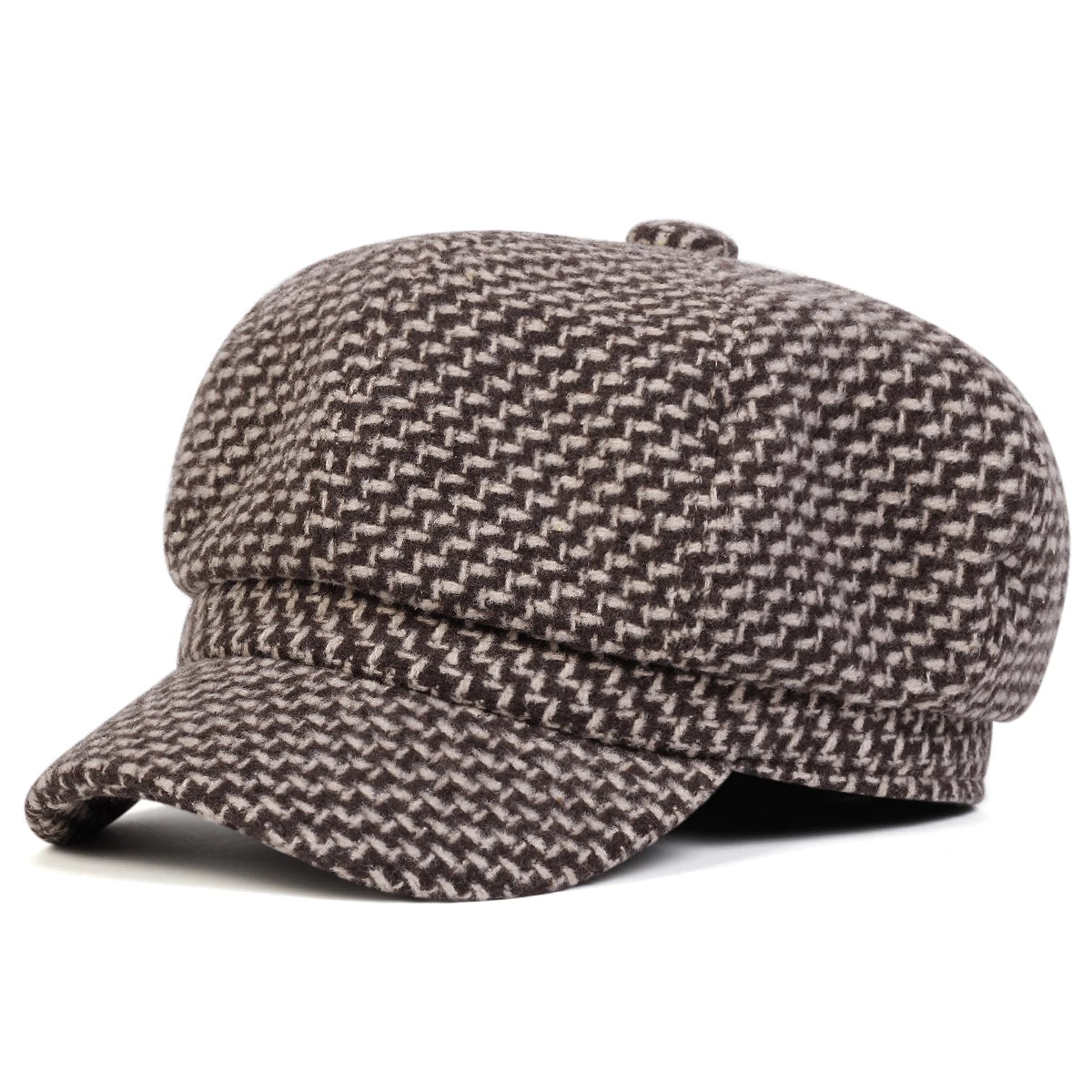 Unisex Thousand Bird Grid Personality Newsboy Hat