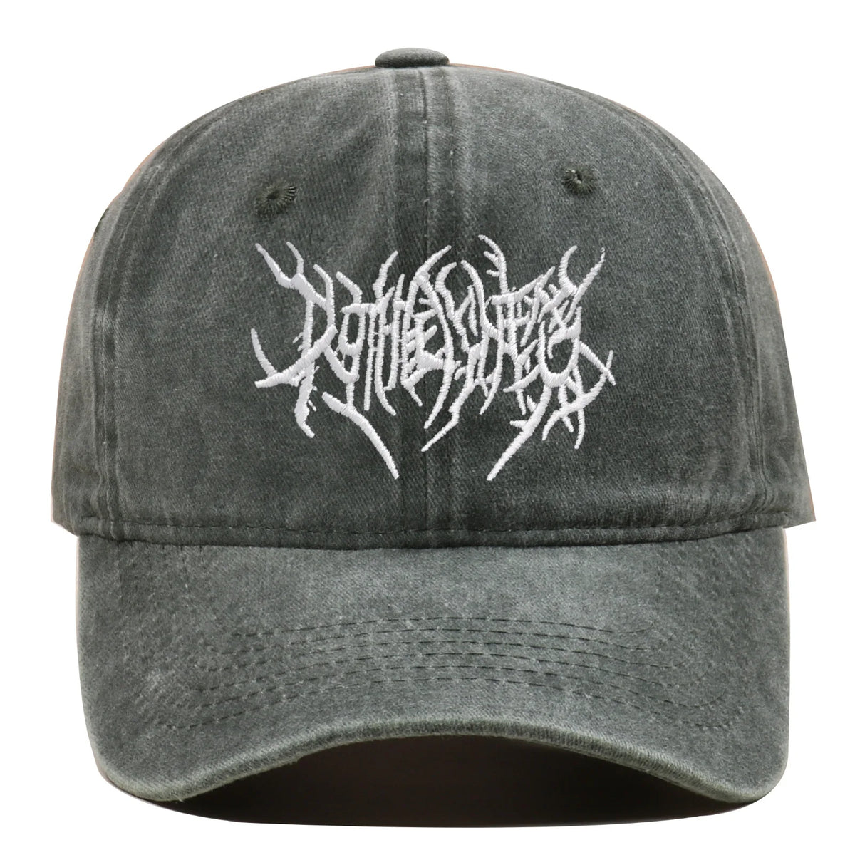 Vintage Washed Punk Hip Hop Baseball Cap Embroidered Dad Hat Vintage Classic Style