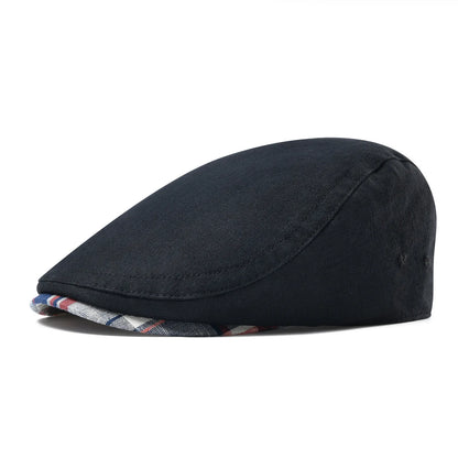 Men's 100% Linen Flat Ivy Gatsby Newsboy Hat