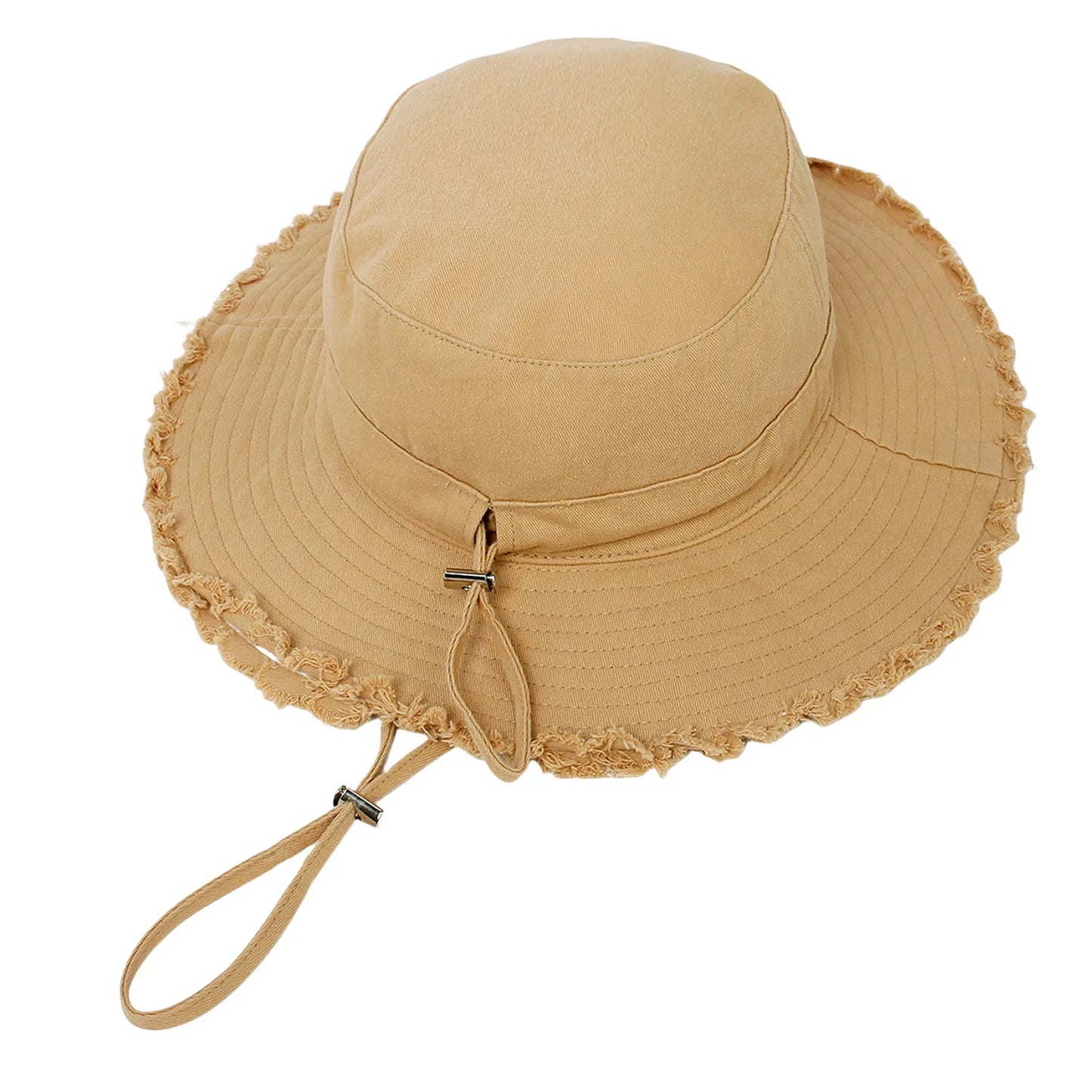 Big Head Leisure Protection Sun Protect Beach Cotton Bucket Hat