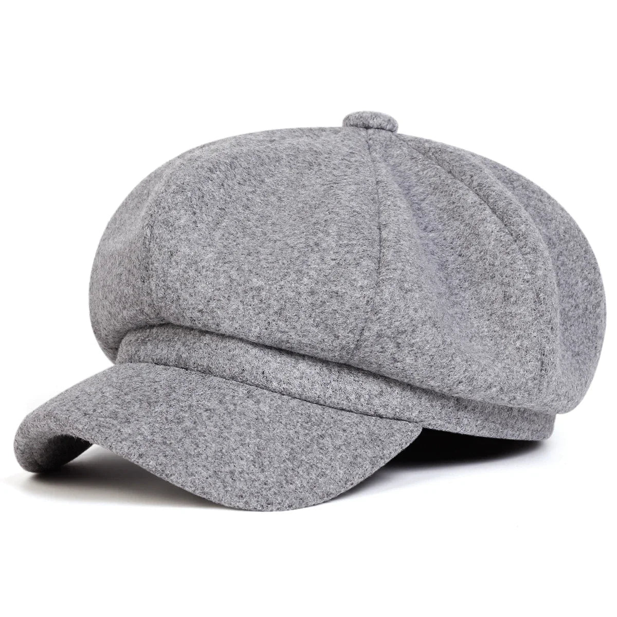 Woolen Solid Color Beret Fashion Outdoor Cotton Hat