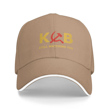 KGB Still Watching You CCCP USSR Soviet Union Ladies Baseball Caps High End Snapback Cap Sun Hat