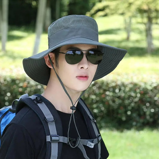 Fishing Waterproof Quick Drying Breathable Umbrella Cap Men