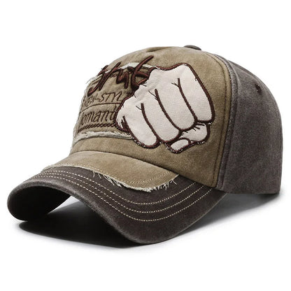 Orange Green Baseball Caps For Men